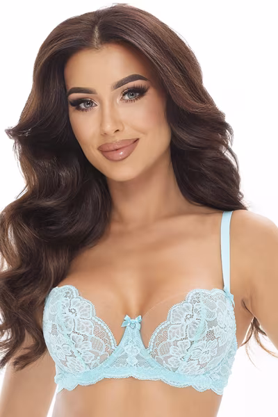 Biustonosz Soft Model V-11021 Błękit - Axami — zdjęcie 1