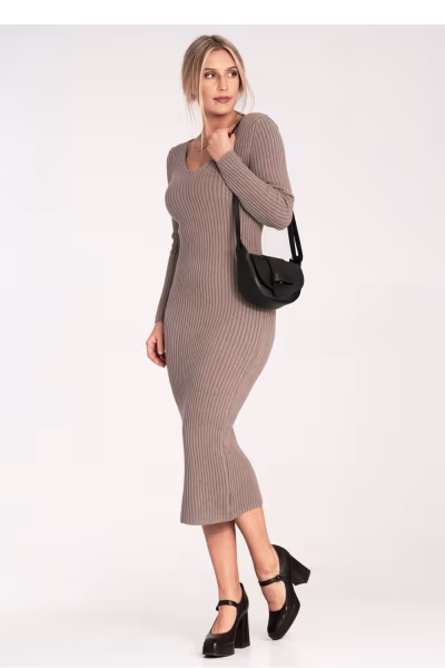 Sukienka Model M1090 Beige - Figl — zdjęcie 2