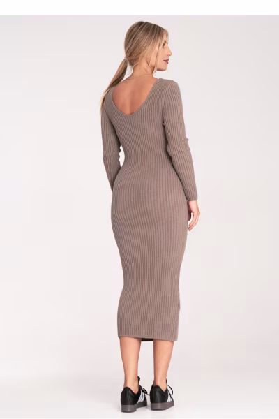 Sukienka Model M1090 Beige - Figl — zdjęcie 3