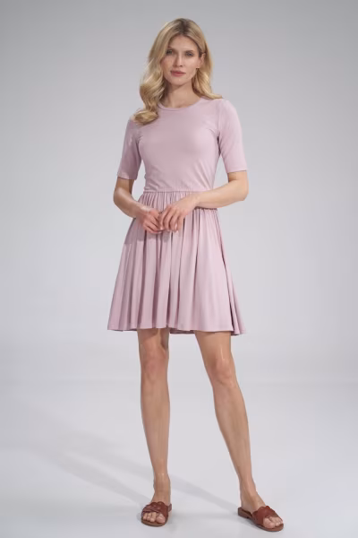 Sukienka Model M751 Pink - Figl — zdjęcie 2