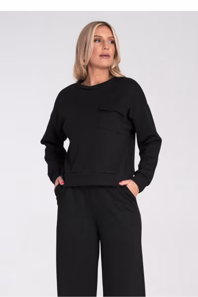 Bluza Damska Model M1202 Black - Figl — zdjęcie 1