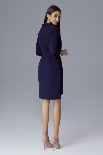Sukienka Model M644 Navy - Figl — zdjęcie 2