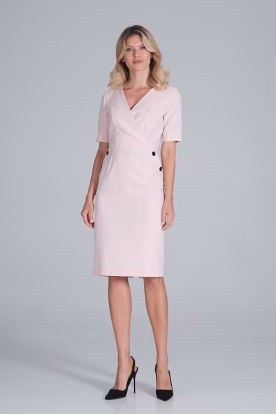 Sukienka Model M851 Pink - Figl — zdjęcie 2