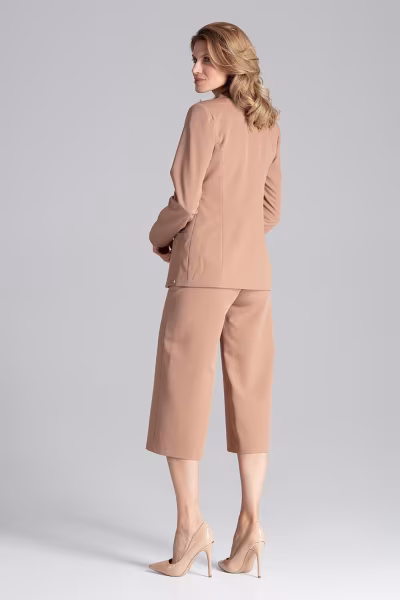 Żakiet Model M653 Brown - Figl — zdjęcie 3
