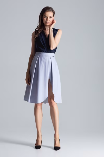 Spódnica Model M675 Grey - Figl — zdjęcie 2