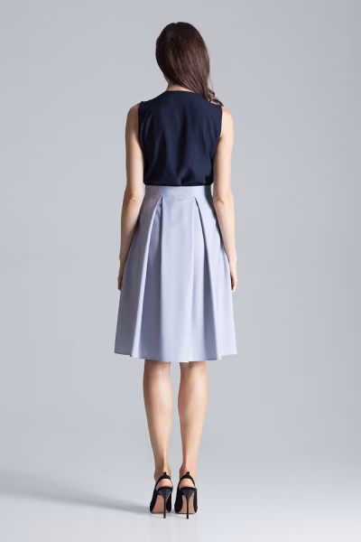 Spódnica Model M675 Grey - Figl — zdjęcie 3
