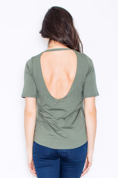 Bluzka M436 Green - Figl — zdjęcie 1