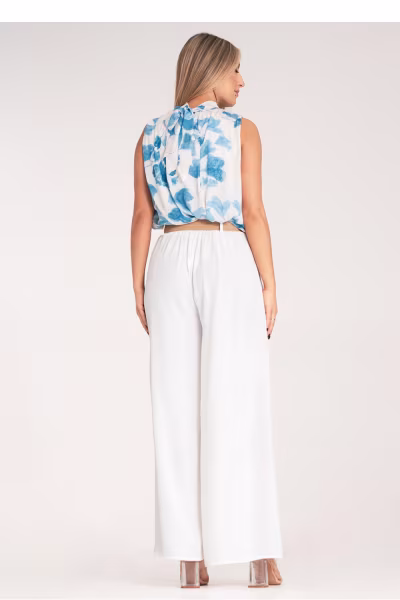 Spodnie Damskie Model M1160 White - Figl — zdjęcie 3