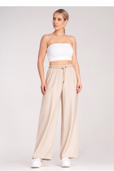 Spodnie Damskie Model M1149 Beige - Figl — zdjęcie 2