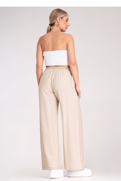 Spodnie Damskie Model M1149 Beige - Figl — zdjęcie 3
