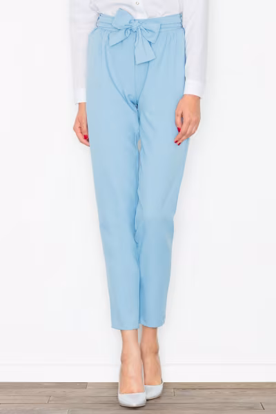 Spodnie Damskie Model M523 Blue - Figl — zdjęcie 1