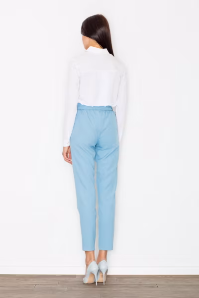 Spodnie Damskie Model M523 Blue - Figl — zdjęcie 3
