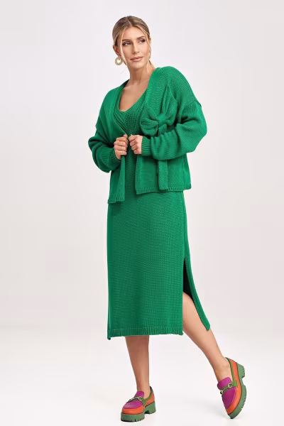 Sukienka Komplet Model M997 Green - Figl — zdjęcie 1