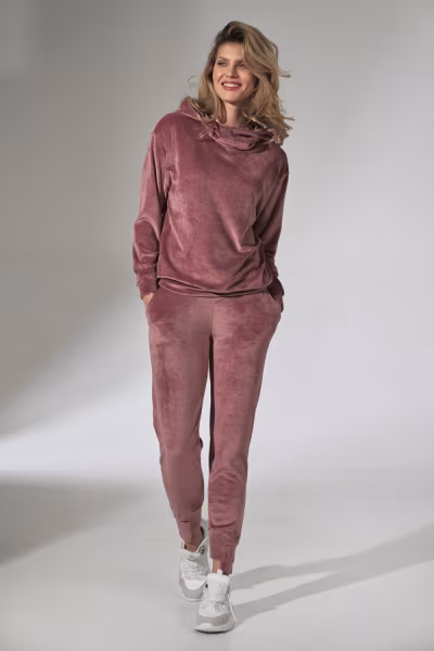 Spodnie Dresowe Model M746 Pink - Figl — zdjęcie 3