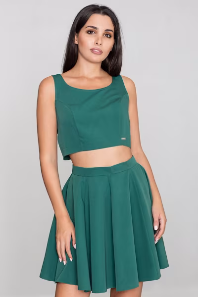 Spódnica Komplet Model M572 Green - Figl — zdjęcie 1