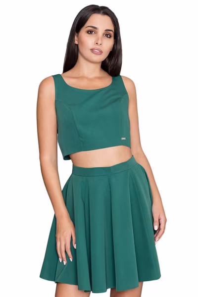 Spódnica Komplet Model M572 Green - Figl — zdjęcie 3