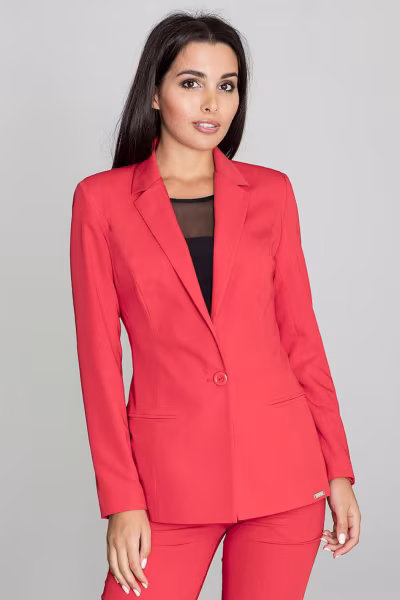 Żakiet Model M562 Red - Figl — zdjęcie 1