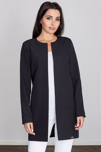 Płaszcz Damski Model M551 Black - Figl — zdjęcie 1