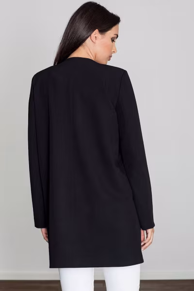 Płaszcz Damski Model M551 Black - Figl — zdjęcie 2