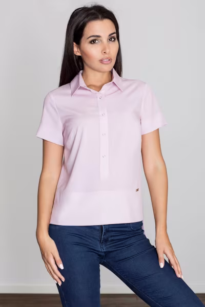 Bluzka Model M548 Pink - Figl — zdjęcie 1