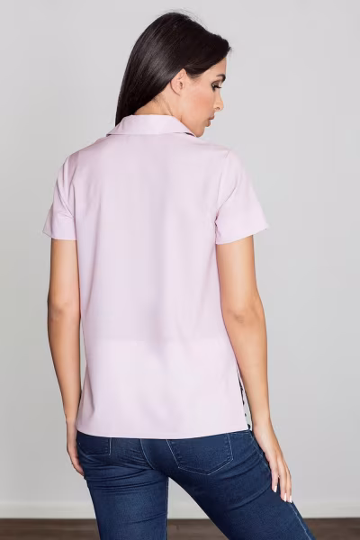 Bluzka Model M548 Pink - Figl — zdjęcie 2