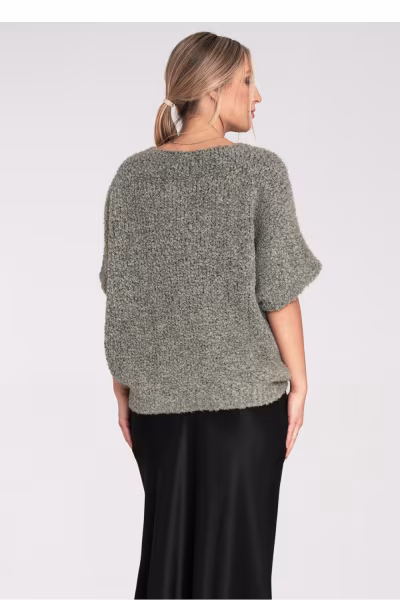 Sweter Damski Model M1109 Green - Figl — zdjęcie 3