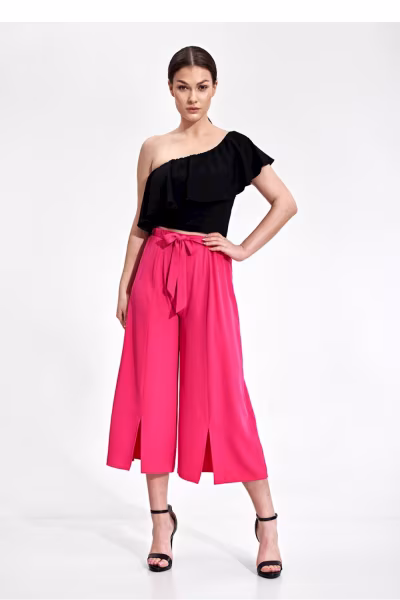 Spodnie Damskie Model M860 Pink - Figl — zdjęcie 2