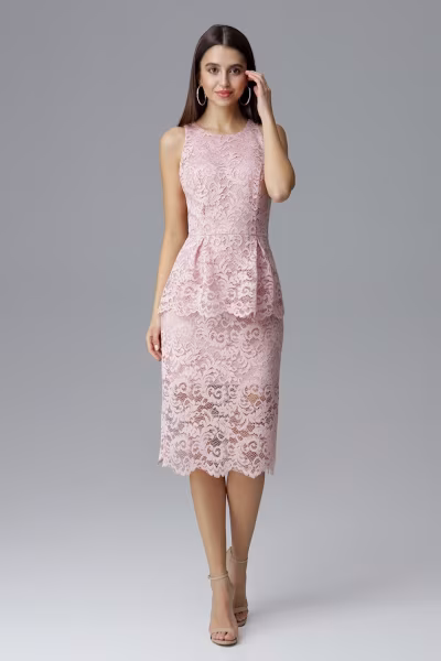 Sukienka Model M640 Pink - Figl — zdjęcie 1
