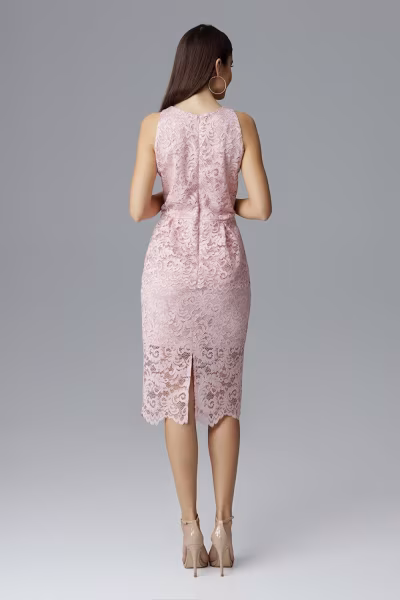 Sukienka Model M640 Pink - Figl — zdjęcie 3