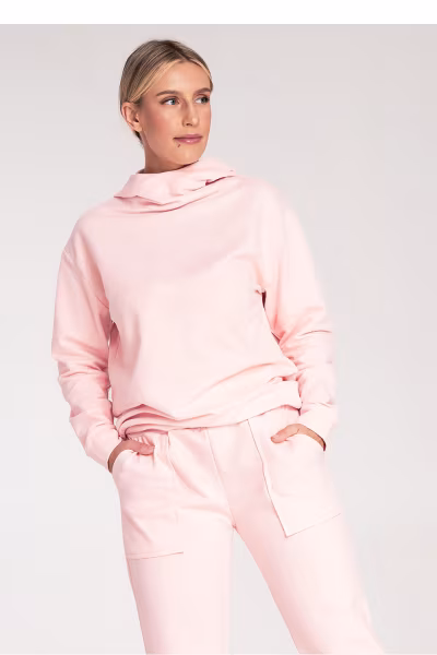 Bluza Damska Model M1034 Light Pink - Figl — zdjęcie 1