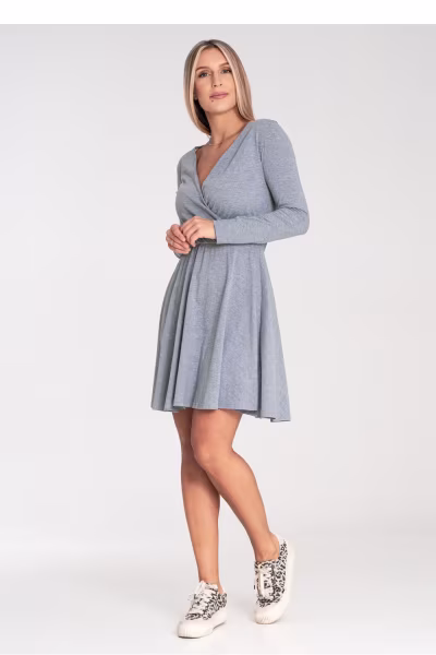 Sukienka Model M1050 Grey - Figl — zdjęcie 2