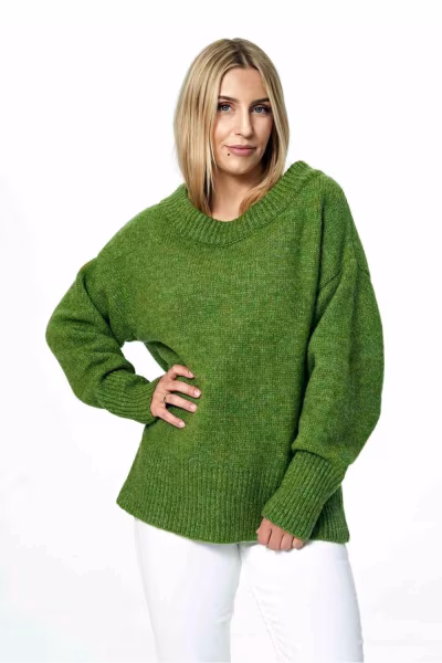 Sweter Damski Model M882 Green - Figl — zdjęcie 1