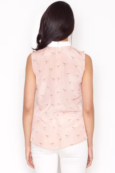 Bluzka Model 370 Pink - Figl — zdjęcie 2