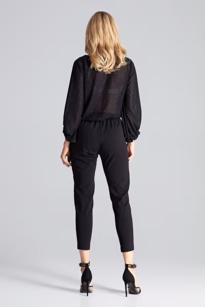 Spodnie Damskie Model M689 Black - Figl — zdjęcie 3