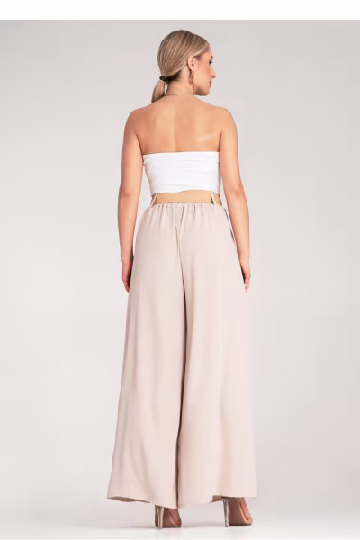 Spodnie Damskie Model M1160 Beige - Figl — zdjęcie 3