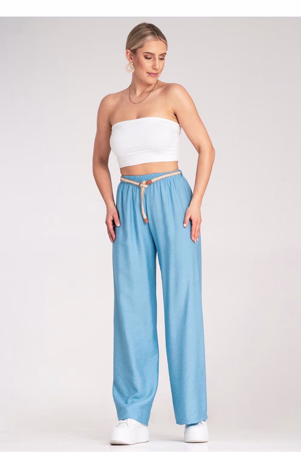 Spodnie Damskie Model M1149 Blue - Figl