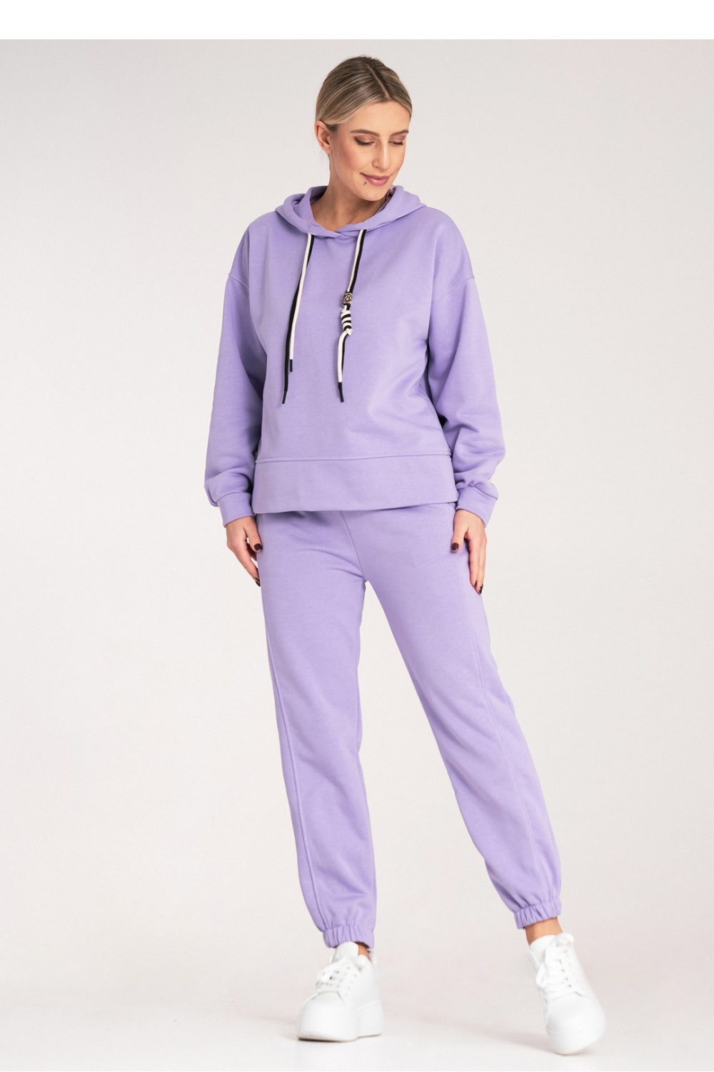 Spodnie Dres Model M1126 Violet - Figl