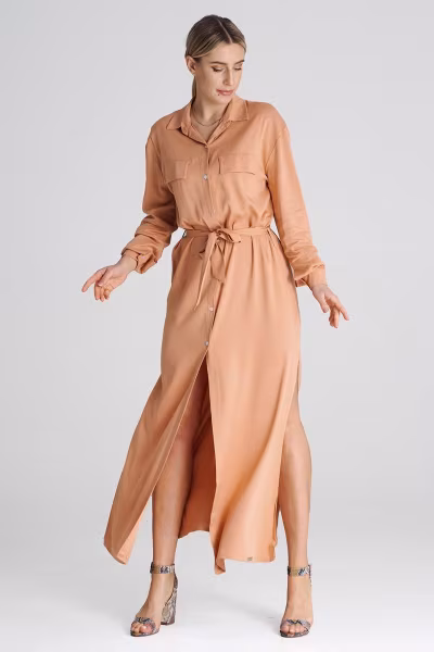 Sukienka Model M1000 Orange - Figl — zdjęcie 1
