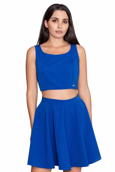 Spódnica Komplet Model M572 Blue - Figl — zdjęcie 3