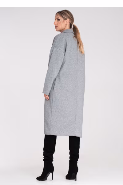 Płaszcz Damski Model M1111 Grey - Figl — zdjęcie 3