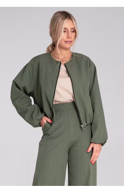 Kurtka Damska Model M1198 Green - Figl — zdjęcie 1