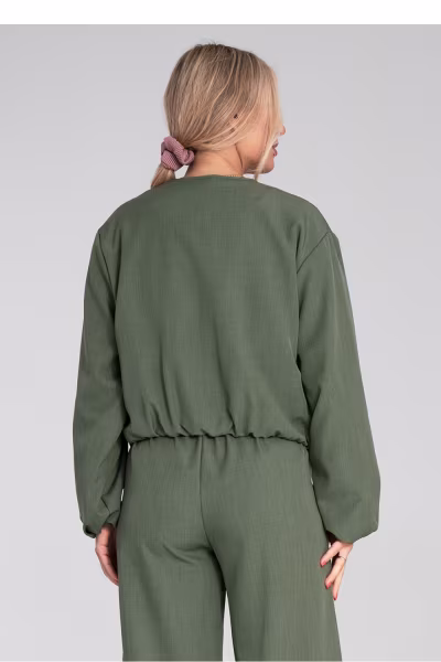 Kurtka Damska Model M1198 Green - Figl — zdjęcie 3