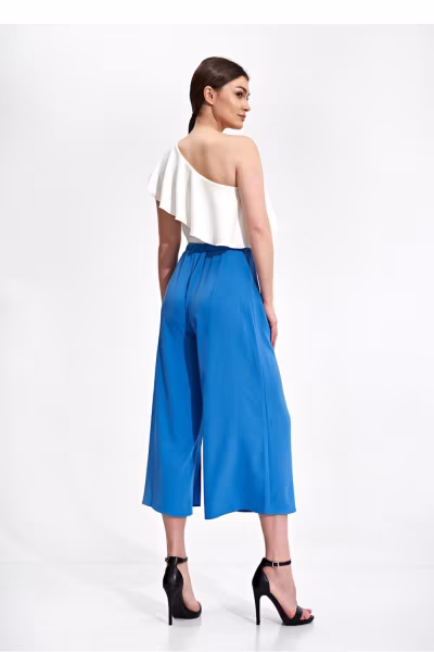 Spodnie Damskie Model M860 Blue - Figl — zdjęcie 3