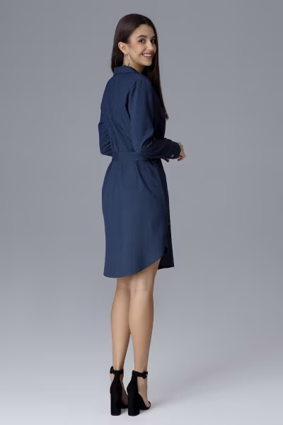 Sukienka Model M630 Navy - Figl — zdjęcie 2