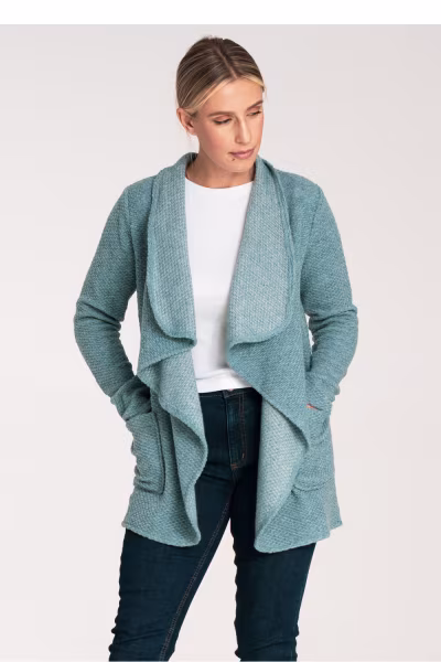 Sweter Kardigan Model M1043 Mint - Figl — zdjęcie 1