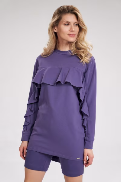 Tunika Model M805 Violet - Figl — zdjęcie 1