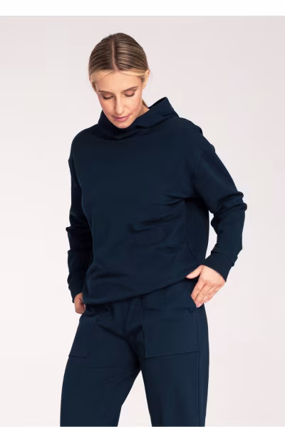 Bluza Damska Model M1034 Navy - Figl — zdjęcie 1