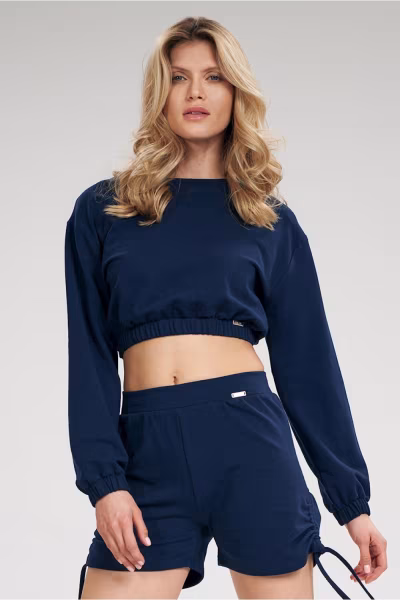 Bluza Damska Model M771 Navy - Figl — zdjęcie 1
