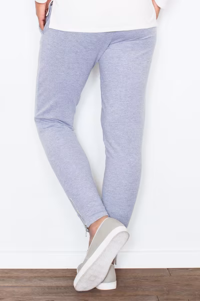 Spodnie Damskie Model 338 Grey - Figl — zdjęcie 2