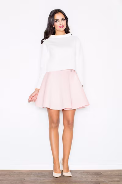 Spódnica Model M340 Pink - Figl — zdjęcie 1
